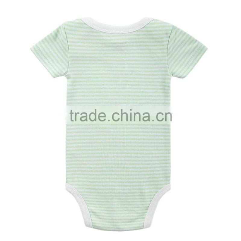 2017 summer new style cotton stripe baby jumper jumpsuits one-piece garment