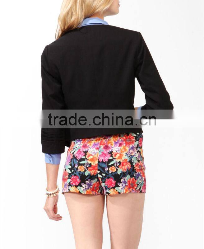 Tiered Sleeve Ladies Blazer