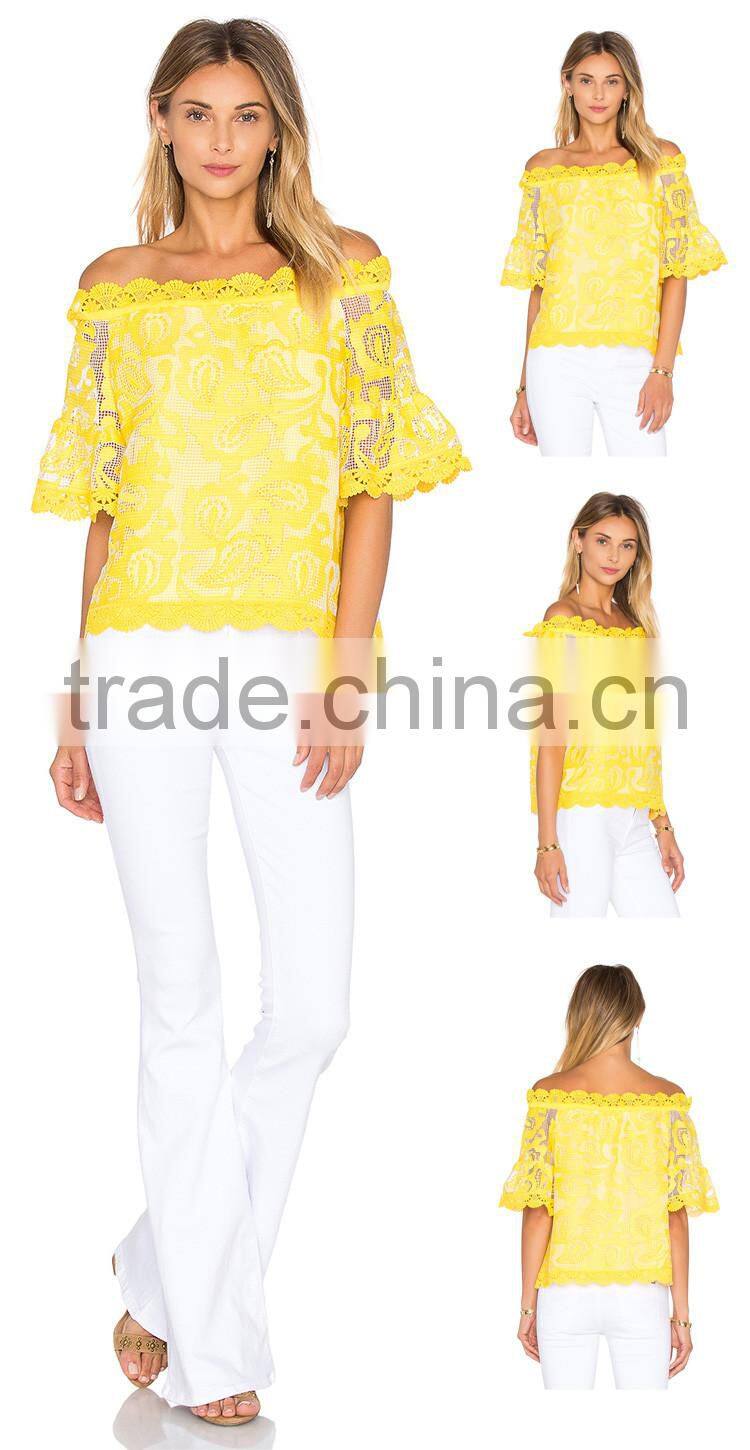 Latest Blouse New French Styles in Lace