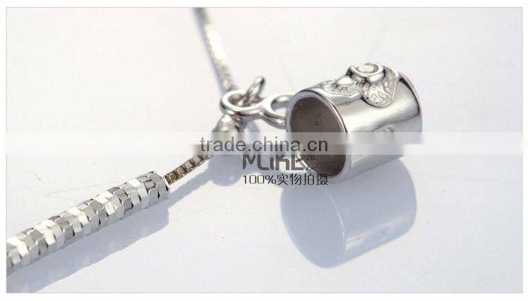 Cup 925 silver bracelet with Crystal M3010