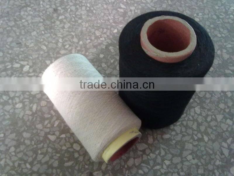 cotton/pva hollow yarn 16S, 21S, 32S for making towel