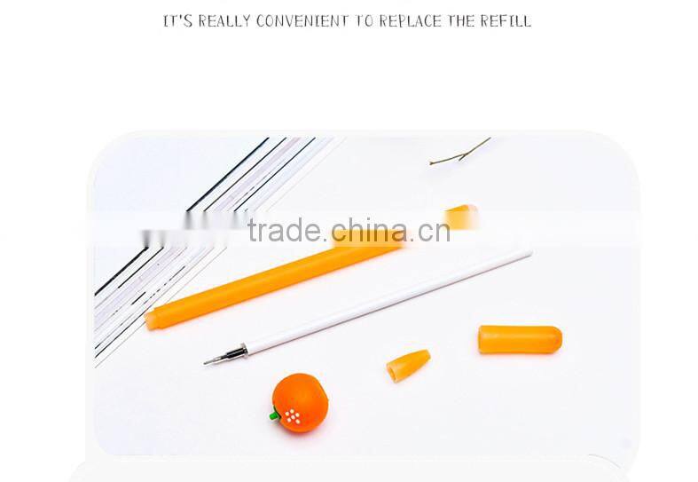 Gel Pen Friction Erasable Disappearing Ink Pen by Friction Cute Fruits Apple Strawberry