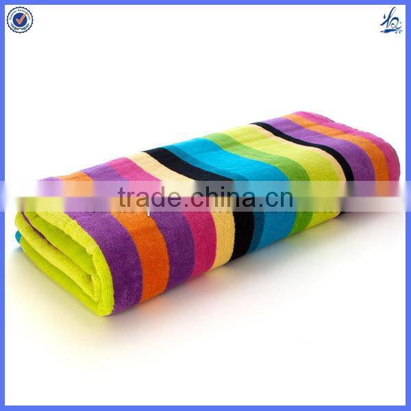 stripe beach towels/custom print beach towel/custom made beach towels