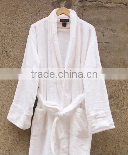 china factory Luxury 100% terry cotton Bathrobe, Ladies Robe