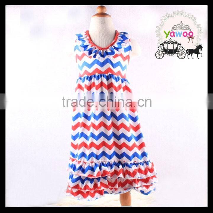 Neck design 4th of july dress girls summer dresses latest children frocks designs baby girls party wear dress