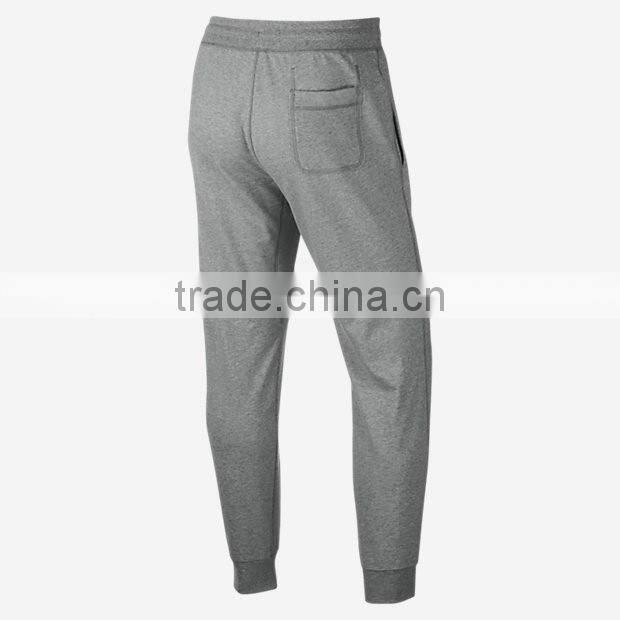 2016 wholesale blank jogger pants design sports trousers for men