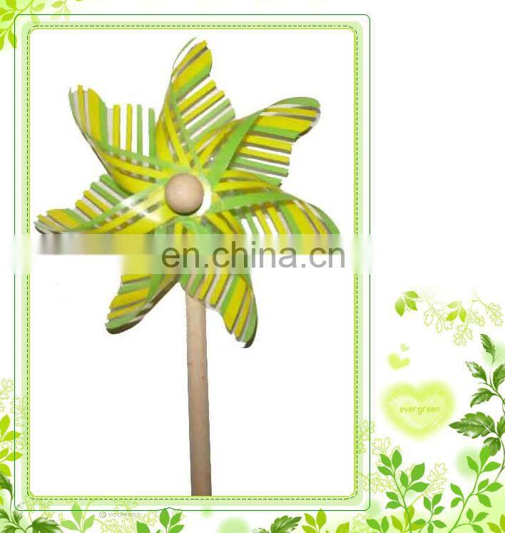 Sunflowers outdoor kids plastic wholesale price flower windmill