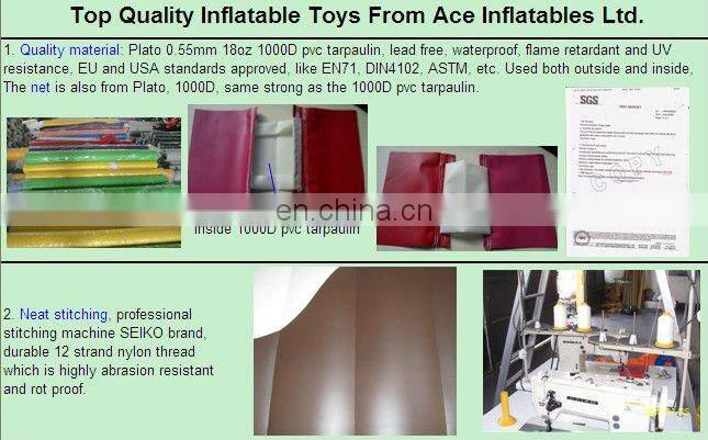 New Designed Jungle Theme Inflatable Playground