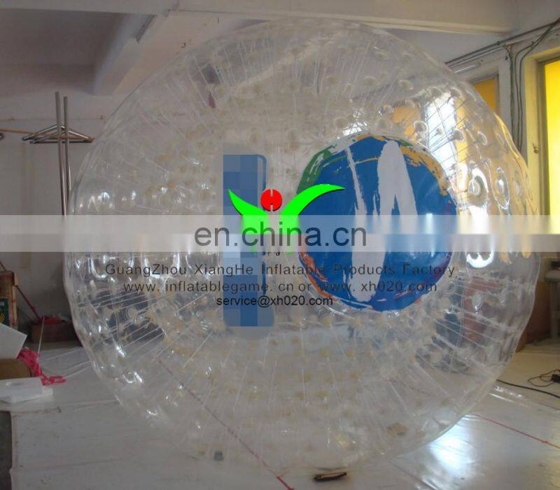 the latest craze brand new inflatable shining zorb avoid normal rides up and running china 100% safety high quality zb224
