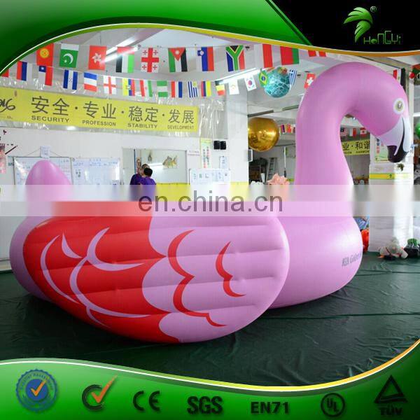 Giant Pink Inflatable Swan Swimming Pool Toys