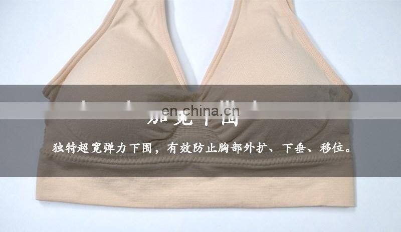 BestDance Hot Sell Yoga Polyester fabric sexy ladies sports bra fitness wear