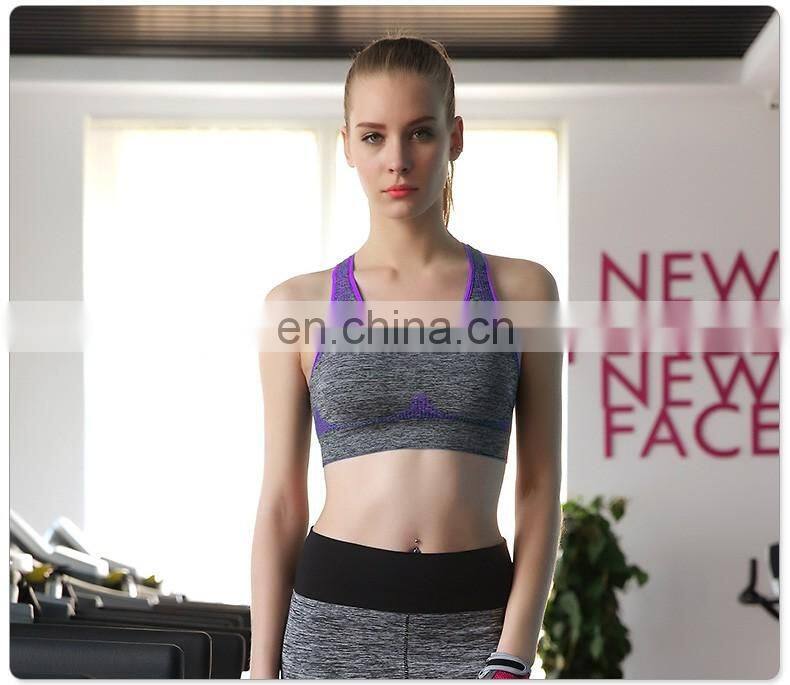 Latest Professional Vest Type Sexy Woman Sport Bra#2047