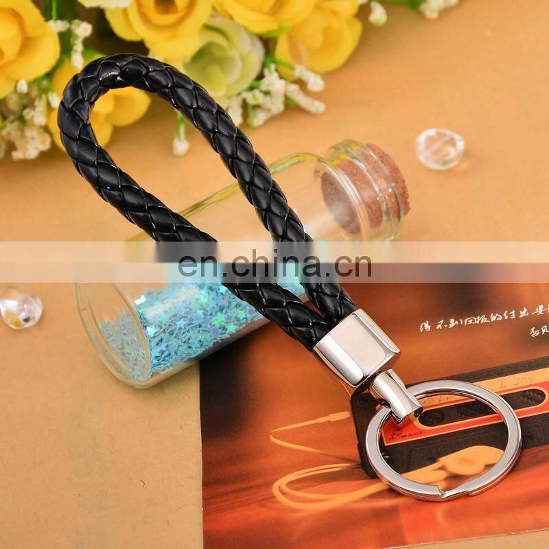 2016 Newest Style Simple Style High Quality Woven Rope Keychain