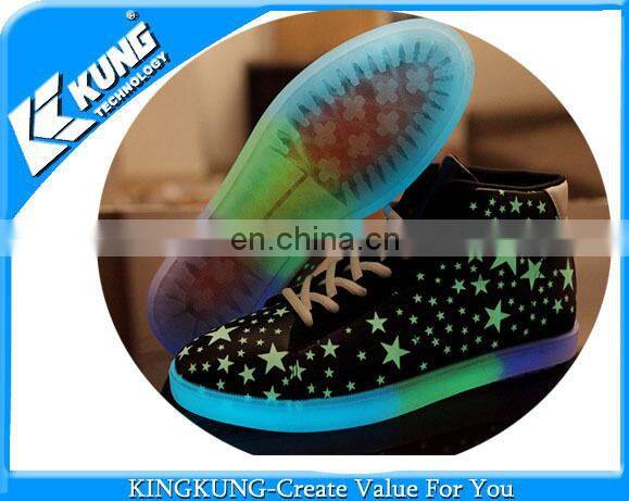 New design star luminous shoes for women