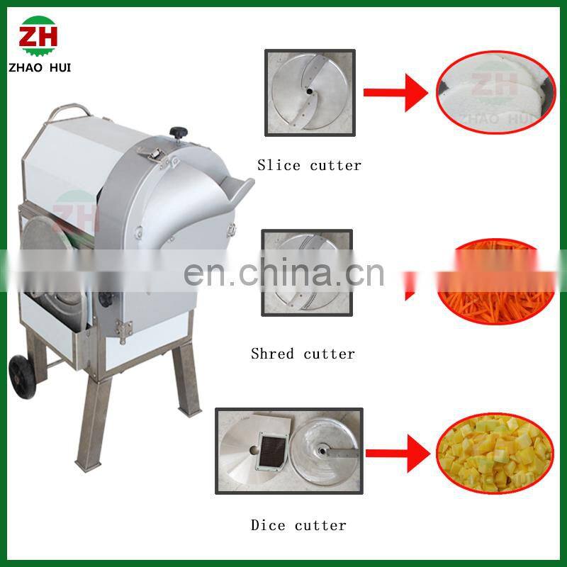 Automatic onion shredder machine carrot cucumber slicing machine lemon dicing machine