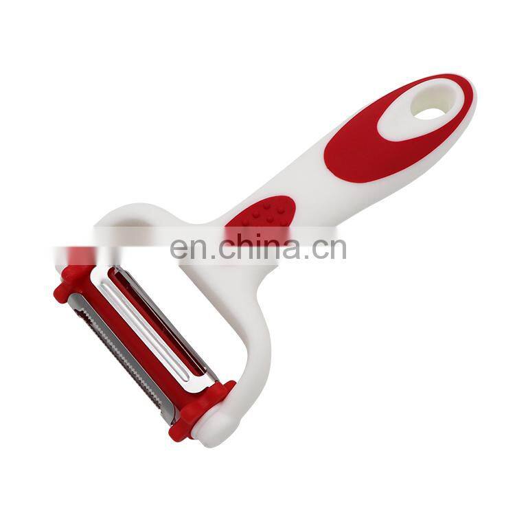 High Quality Stainless Steel 3 In 1 Potato Peeler And Cutter Fruit Peeler Vegetable Peeler With 3 Blades