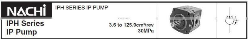 Trade auusrance NACHI IPH-2A(B)-3.5/5/6.5/8-11 IPH-2B-3.5/5/6.5/8-L-11gear pump IPH-2B-8-11