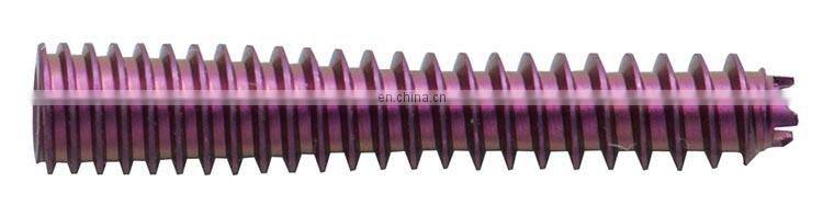 3.0mm headless compression cannulated screws China medical titanium bone screw