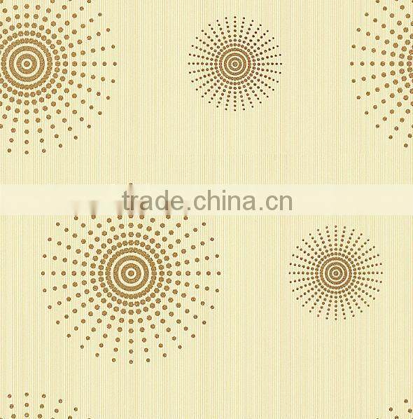 Chinese style ceiling decorative wallpaper papier peint feuille d'or