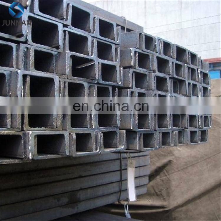 hot rolled universal beam steel channel iron U channel beam size and length 140x58 12M