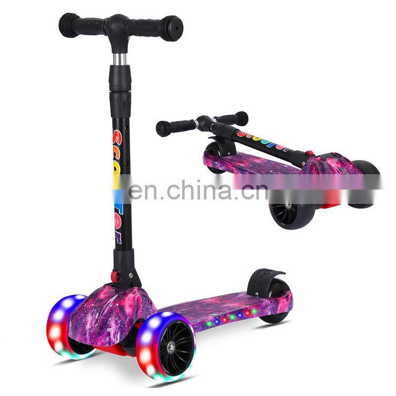 China baby scooter manufacturer flashing up wheels seat scooter help toddler learning walk baby toys scooter