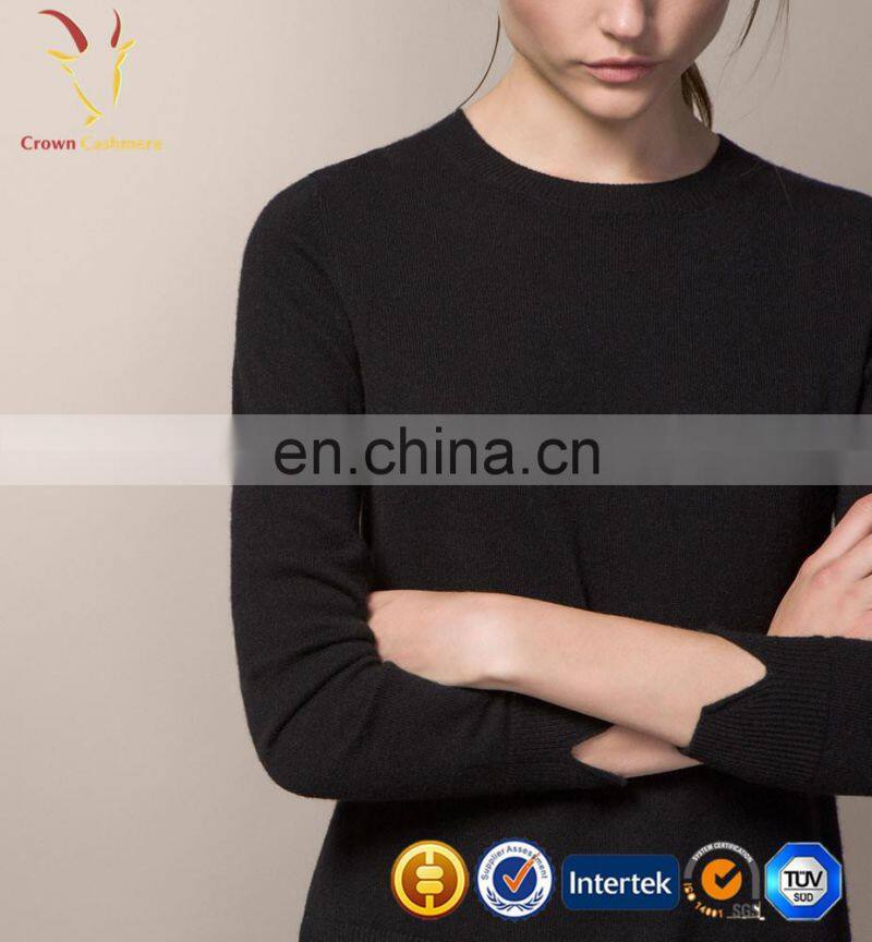 Latest Fashion Ladies Cashmere Sweater 12GG