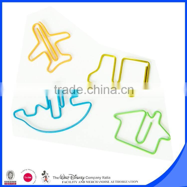 Top selling custom vehicle metal colored paper clips