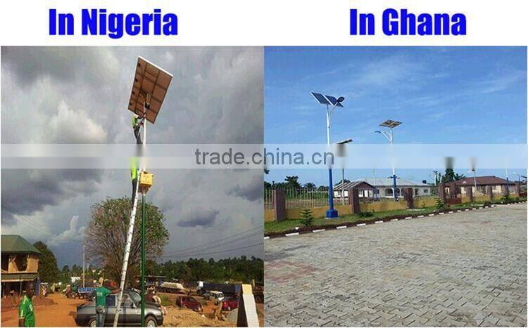 2014 best prices led solar street lights 60W solar powered panel lighting system