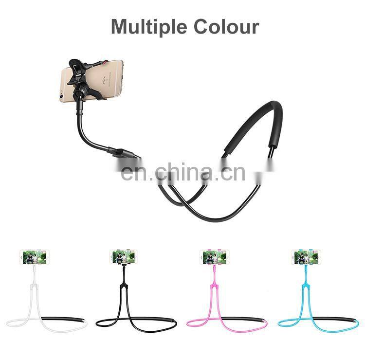 360 Degree Rotation Hanging Neck Bracket Selfie Mobile phone holder Phone Stands