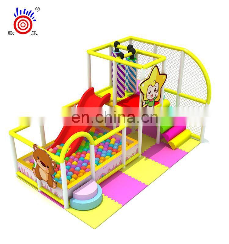 Kids indoor playground equipment park OL-BY028