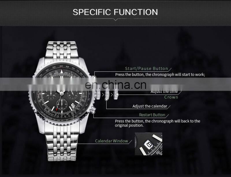 MEGIR Original Men Watch Stainless Steel Quartz Watches Men Top Brand Luxury Clock Men Relogio Masculino 2008
