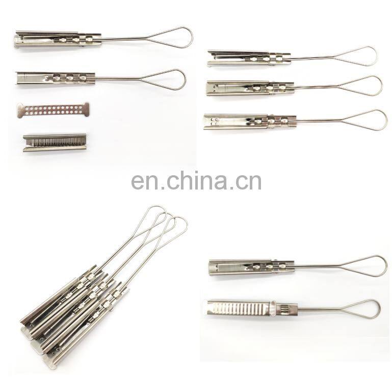 Fully Stocked FTTH Cabling Accessory Cable Drop Wire Clamp