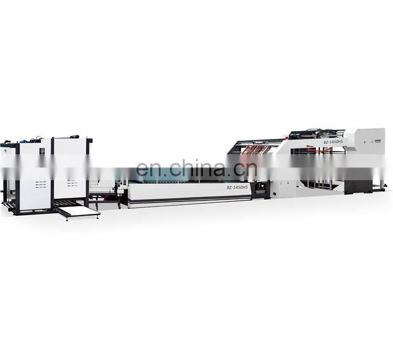 BZ1650HS High Speed Servo Driven Automatic Flute Laminator with Flip Flop Stacker online