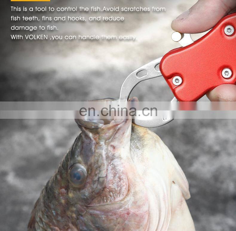 Mini High-quality Fish Lip Grips Outdoor Fishing Pliers Stainless Steel Lip Holders Factory Direct Sales in Many Colors