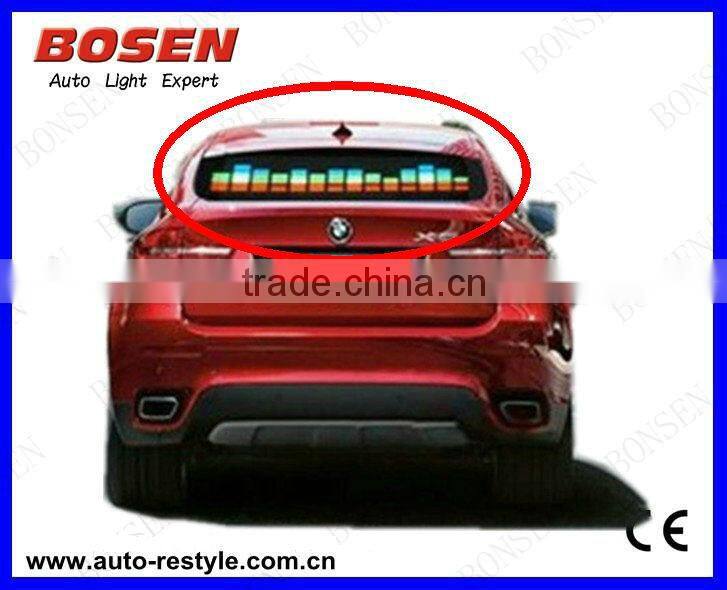 small size LED Decorative Light Car LED Sound Music Light Activated Equalizer 5 Colors