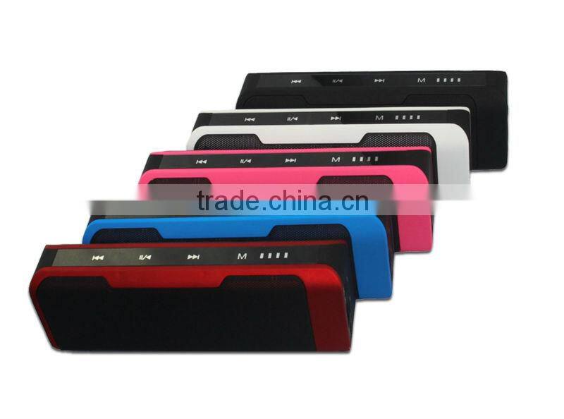 2014 New Arrival OEM touch screen bluetooth speaker can be used as power bank