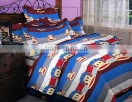 100% polyester microfiber bed sheet sets/ high quality linen bed sheet sets