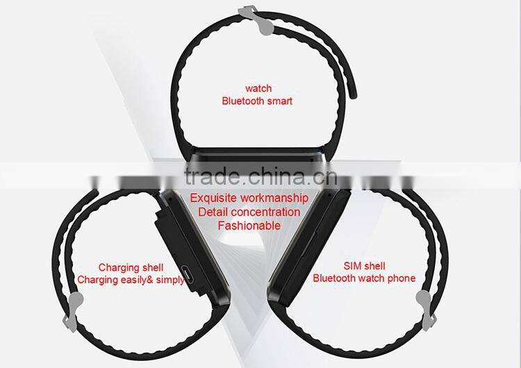 2G Android iOS WiFi Smart watch with camera