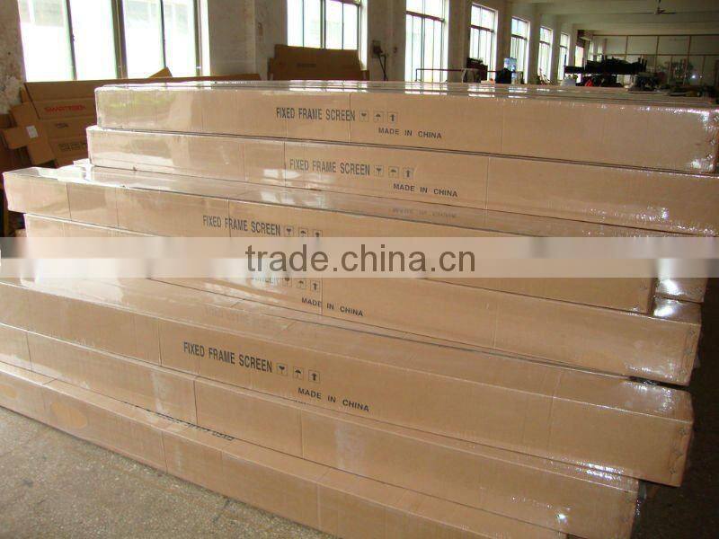 3D Silver Fixed Frame screen/fast fold screen/Electric Projection Screen/ Motorized Projector Screen/Fixed Frame Screen