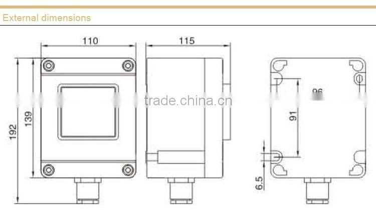 Explosion proof Corrosion proof Meter