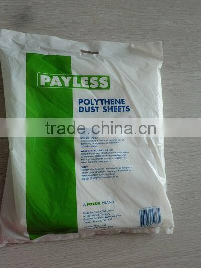 Hot sale and high quality made in china grey drop cloth