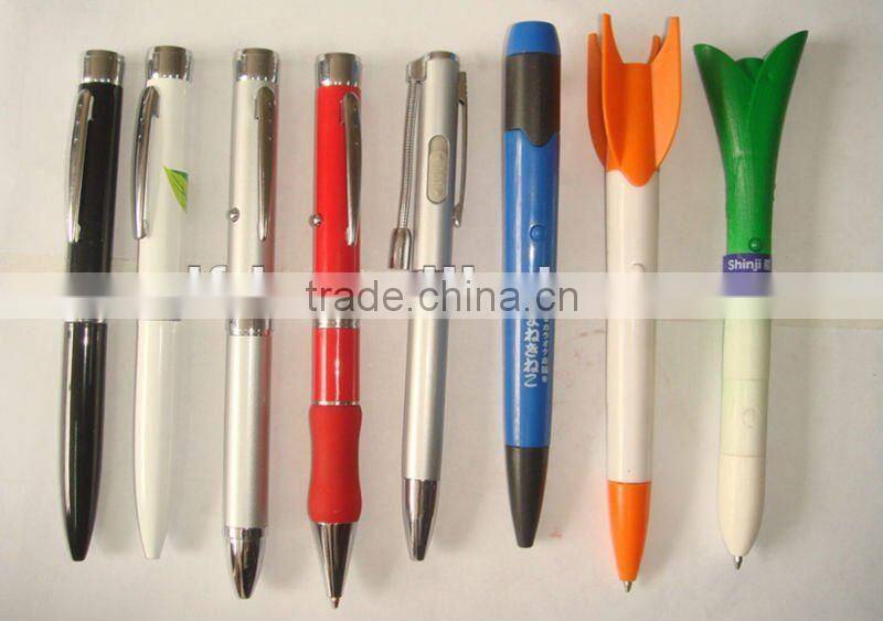 2015 cool liquid floating pen ,Promotional pen with led light ,custom cool liquid pen with 7 color