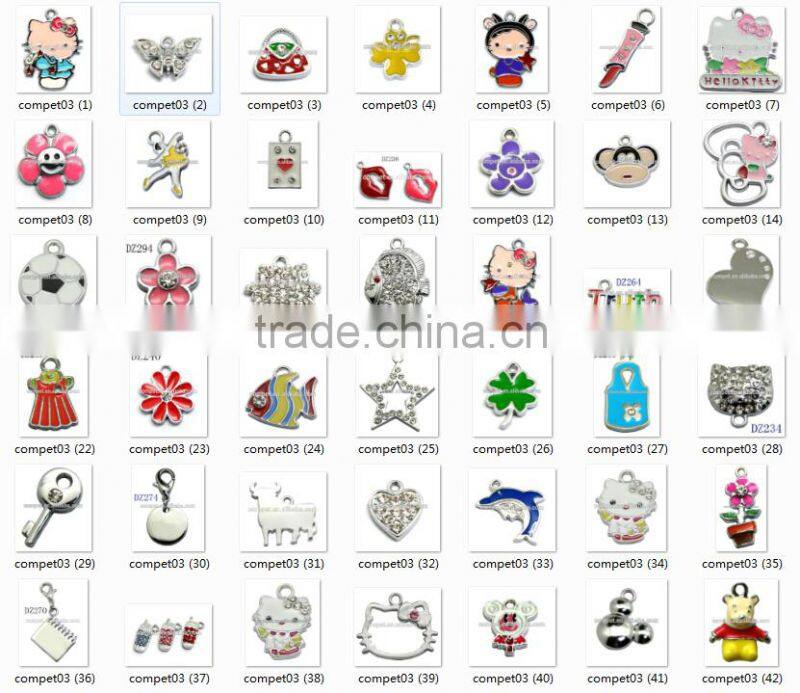 Dog Tag Zinc Alloy Rhinestone Bone Shape Dog ID tag