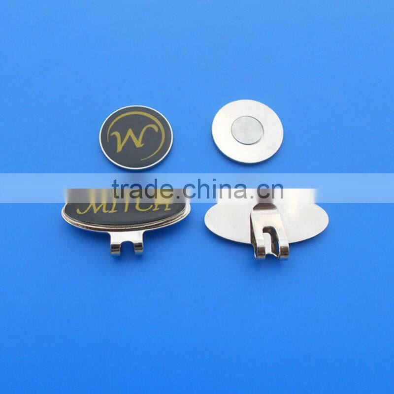 bulk custom iron metal magnetic golf ball markers