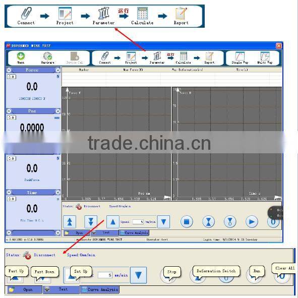 50KN Universal Tensile Testing Machine