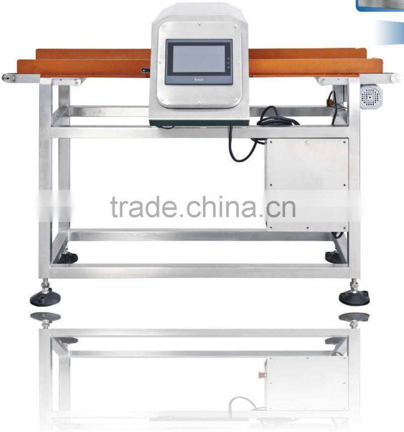conveyor belt metal detection machine for food security detector
