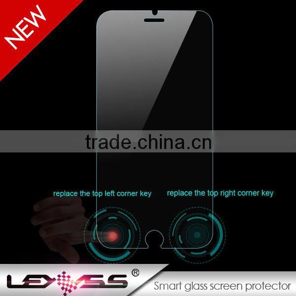 AB gule& Asahi glass materia screen protector for iphone 6/plus