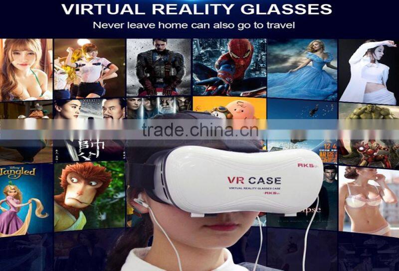 3D VR Glasses Box Virtual Reality Glasses Case For iPhone 6S Plus Mobile Phone