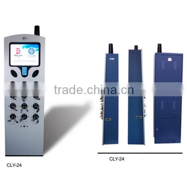 Multi charging station for 24 cell phones