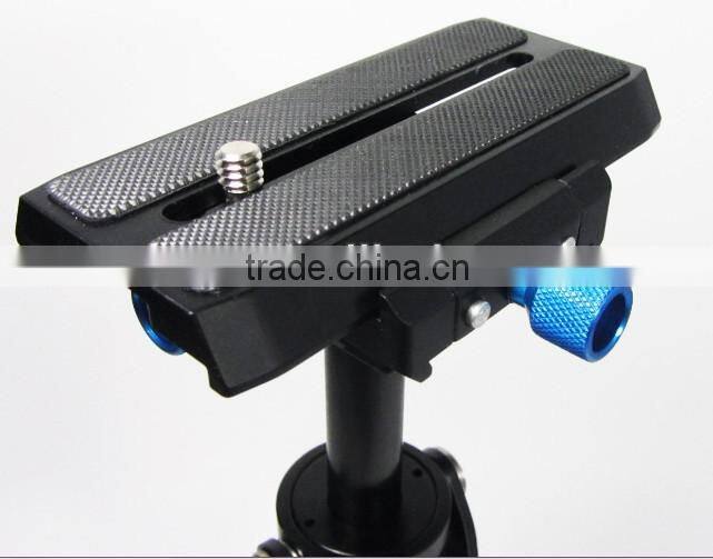 Handheld Mini Cam Stabilizer steadicam for DV / DSLR / Digital Camera - Black + Silver quick balance weight for stedicam